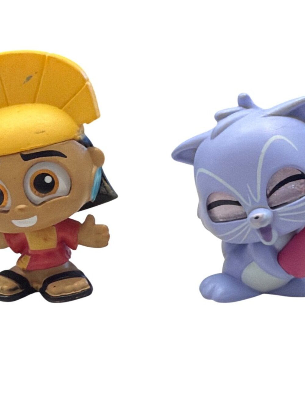 Disney Doorables Emperor's New Groove Series 10 Lot of 2 Kuzco Yzma Cat 1" - Picture 2 of 8